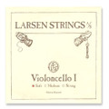 Larsen Cello String Set, 4/4 size, Medium Gauge, Wire Core