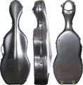 Fiber Composite Cello Case Black, CC8000-1-BK - 4/4