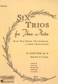Six Trios for Three Flutes, Op. 83