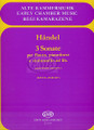 3 Sonatas for Flute, Piano, and Violoncello ad lib