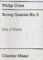 String Quartet No.  5 (Parts)