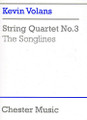 Kevin Volans: String Quartet No. 3 'The Songlines' (Score)