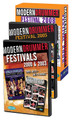 Modern Drummer Super Pack Fest 2000/2003/2005/2008 Pack 11 DVDs