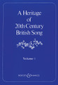 A Heritage of 20th Century British Song, Vol. 1