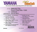 Billboard Top Rock 'n' Roll Hits - 1966 - Piano Software