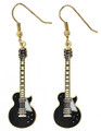 Les Paul Custom Guitar - Earrings