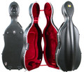 Thermoplastic Cello Case with Wheels, CC4225