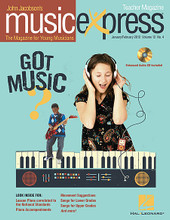 Got Music? Vol. 12 No. 4. (January/February 2012). By Renee Fleming and Taio Cruz. By John Higgins, John Jacobson, Kirby Shaw, Mac Huff, Roger Emerson, and Taio Cruz. For Choral (Teacher Magazine w/CD). Music Express. 64 pages. Published by Hal Leonard.
Product,26933,Just Chillin' Vol. 12 No. 3 (December 2011) "