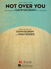 Not Over You by Gavin DeGraw. For Piano/Vocal/Guitar. Piano Vocal. 12 pages. Published by Hal Leonard.
Product,26973,Paradise - by Coldplay"