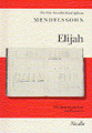 Elijah (Vocal Score)