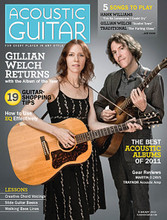 Acoustic Guitar Magazine - February 2012. Magazine. 98 pages. Published by Hal Leonard.
Product,27433,Acoustic Guitar Magazine - March 2012"