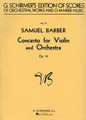 Concerto, Op. 14 (for violin and orchestra)