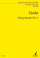 String Quartet No.  4: By Alexander Goehr