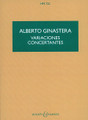 Variaciones Concertantes, Op. 23