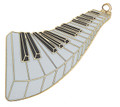 Music Keychain - Floating Keyboard Keychain