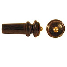 English Endbutton/Brass Pin/Rosewood Violin
