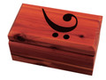 Bass Clef Cedar Box