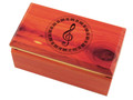 G-Clef & Keyboard Cedar Box