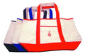 Cotton Tote G-Clef - Red 22 x 16 x 6