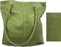 Pebble Stone Tote - G-Clef - Avocado