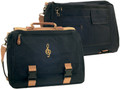 Black/Khaki G-Clef Deluxe Portfolio - 16 x 12 x 3.5-6.5