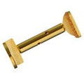 Hill Model Screw: Gold-Plated Brass, Cork-Lined-Viola 35 mm