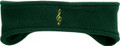 Fleece Headband - G-Clef - Green