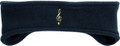 Fleece Headband - G-Clef - Navy