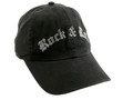 Rock & Roll Hat - Black/Silver