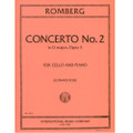 Romberg: Concerto No. 2 In D Major, Op. 3, Cello & Piano/Intl