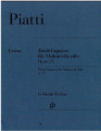 12 Capricci Op. 25 (Cello Solo). By Alfredo C. Piatti (1822-1901). Edited by Christian Bellisario. For Cello. Violoncello. Henle Music Folios. Pages: V and 40. Softcover. 44 pages. G. Henle #HN746. Published by G. Henle.

Piatti's Twelve Caprices, Op. 25, are the daily bread of all advanced players of the cello: Sir Yehudi Menuhin mentioned them in the same breath with the Bach Suites. Now Henle is presenting the very first urtext edition of this opus, with information on sources and alternative readings and with fold-out pages to solve the previously knotty problem of page turns.