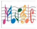 Music Note Card (8 Pack)