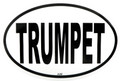 Sticker Trumpet Oval