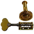 Bass Machine: Brass, French Model, 4 Parts Per Set