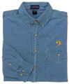 Bass Clef Denim Shirt - Large