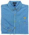 Bass Clef Denim Shirt - Medium