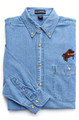 Denim Shirt - Grand Piano - Large