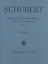 16 German Dances and 2 Ecossaises Op. 33 D 783 (Piano Solo). By Franz Schubert (1797-1828). Edited by Paul Mies. For piano solo. Piano (Harpsichord), 2-hands. Henle Music Folios. Pages: 9. SMP Level 8 (Early Advanced). Softcover. 12 pages. G. Henle #HN179. Published by G. Henle.
Product,30183,Impromptu C Minor Op. 90 D 899: By Schubert"