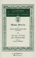 Missa Brevis in F (SATB)