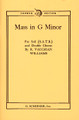 Mass in G Minor (SATB)