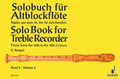 Solo Book For Alto Recorder, Vol. 2