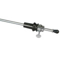 Tubular Chrome Rod: Normal Tip, L: 52 cm, Dia. 22.0/24.0 mm