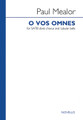 O Vos Omnes (SATB) by Paul Mealor