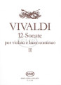 12 Sonatas for Violin and Basso Continuo, Volume 2