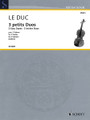 3 Easy Duets (2 Violins)