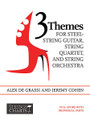 3 Themes - Steel-String Guitar/String Quartet/String Orch/Score