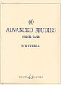 40 Advanced Studies for Bb Bass Tuba