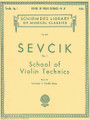 School of Violin Technics, Op. 1, Book 4