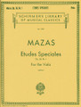 Etudes Speciales, Op. 36, Book 1 - Viola