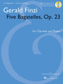 5 Bagatelles, Op. 23 (Clarinet in B-Flat & Piano)